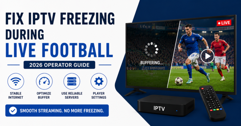 Fix IPTV Freezing During Live Football