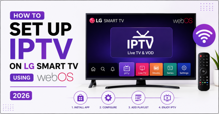 Set Up IPTV on LG Smart TV