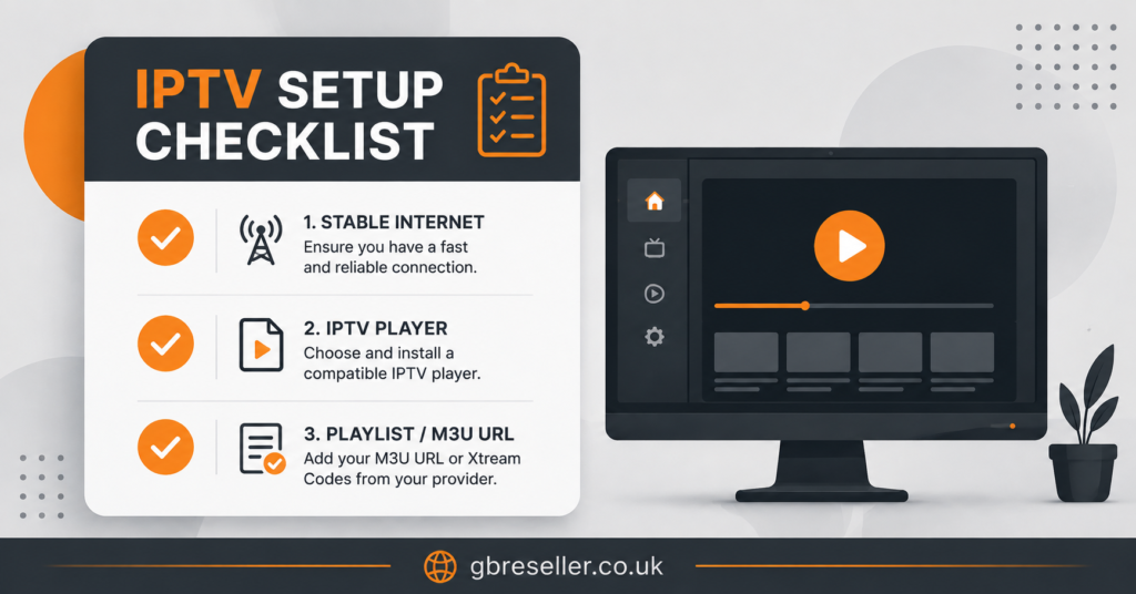 IPTV Setup Checklist on Windows