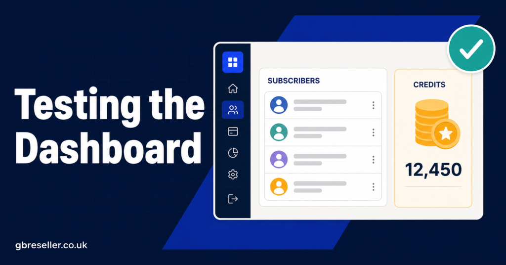 Testing the Dashboard
