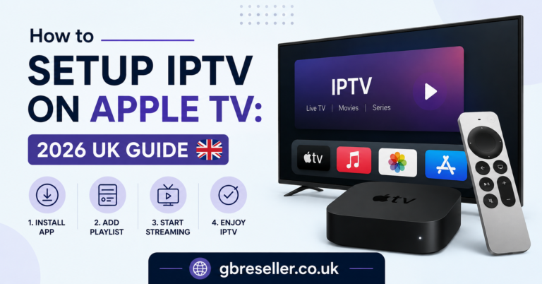 Setup IPTV on Apple TV