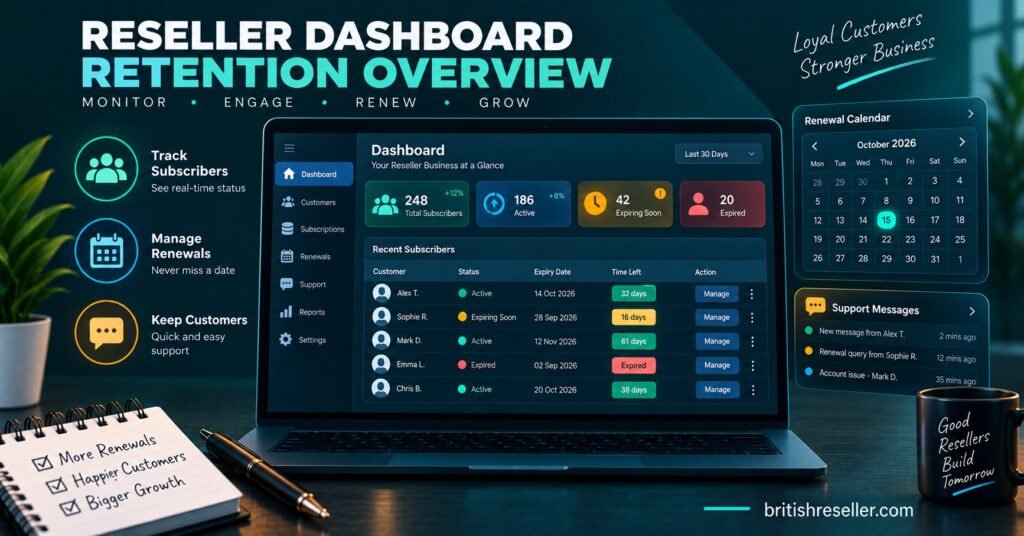 Reseller Dashboard Retention Overview