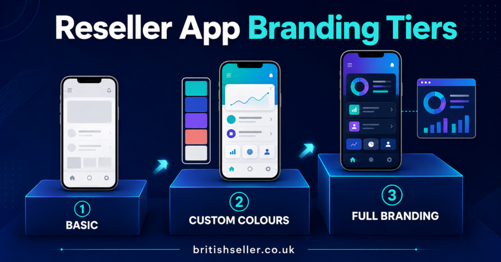Reseller App Branding Tiers
