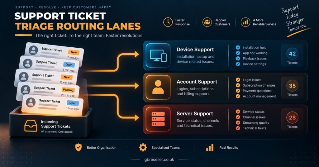Support Ticket Triage Routing Lanes
