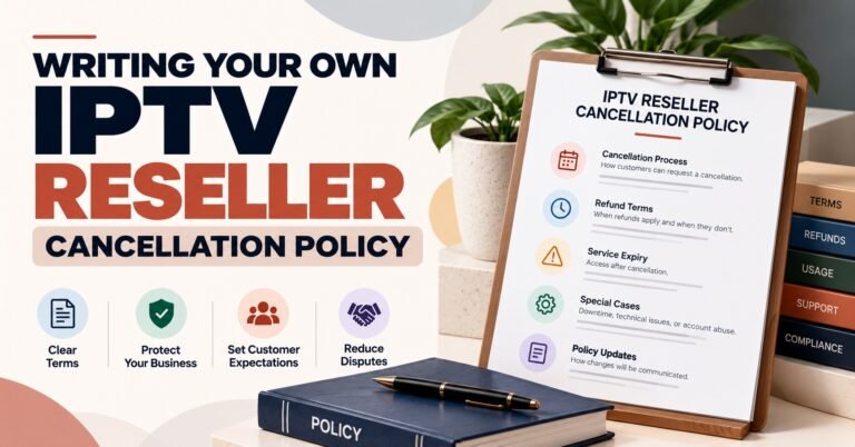 IPTV Reseller Cancellation Policy