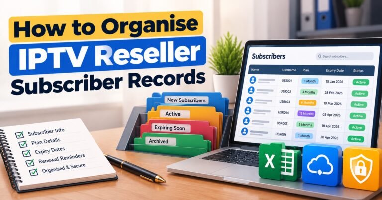 IPTV Reseller Subscriber Records